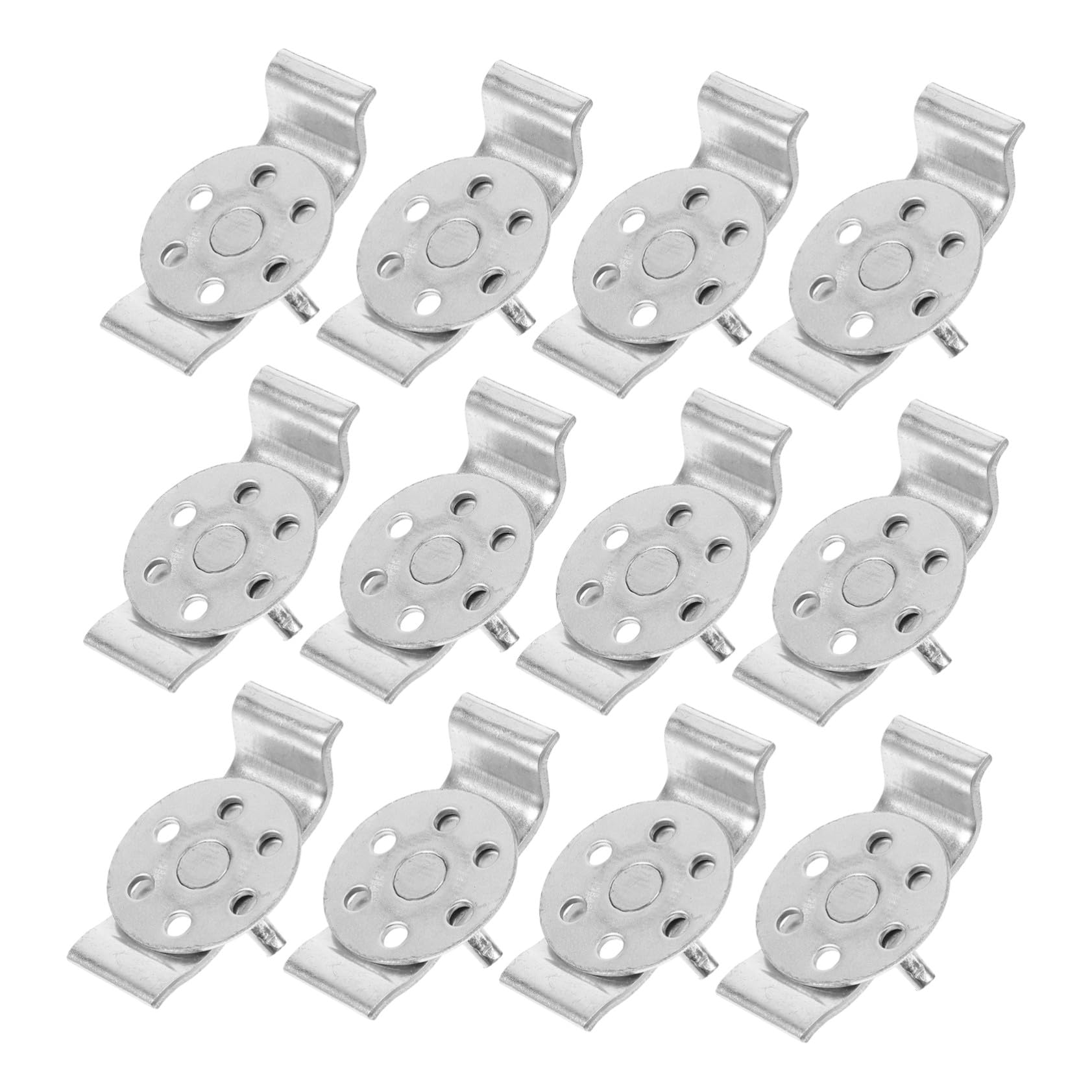Clips d'évier pour plan de travail en inox et crochets de fixation de cuisine - 30 u.