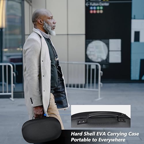 Miniatura 6 de LYCEBELL Carrying Case for Oculus Quest 2, Fit OfficialEygloEsimen Elite Head Strap, Travel Case for Quest 2 VR Gaming Headset and Controllers