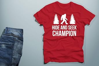 CBTwear Hide and Seek Champion - Novelty Adult Sarcastic Humor - Men's T-Shirt
