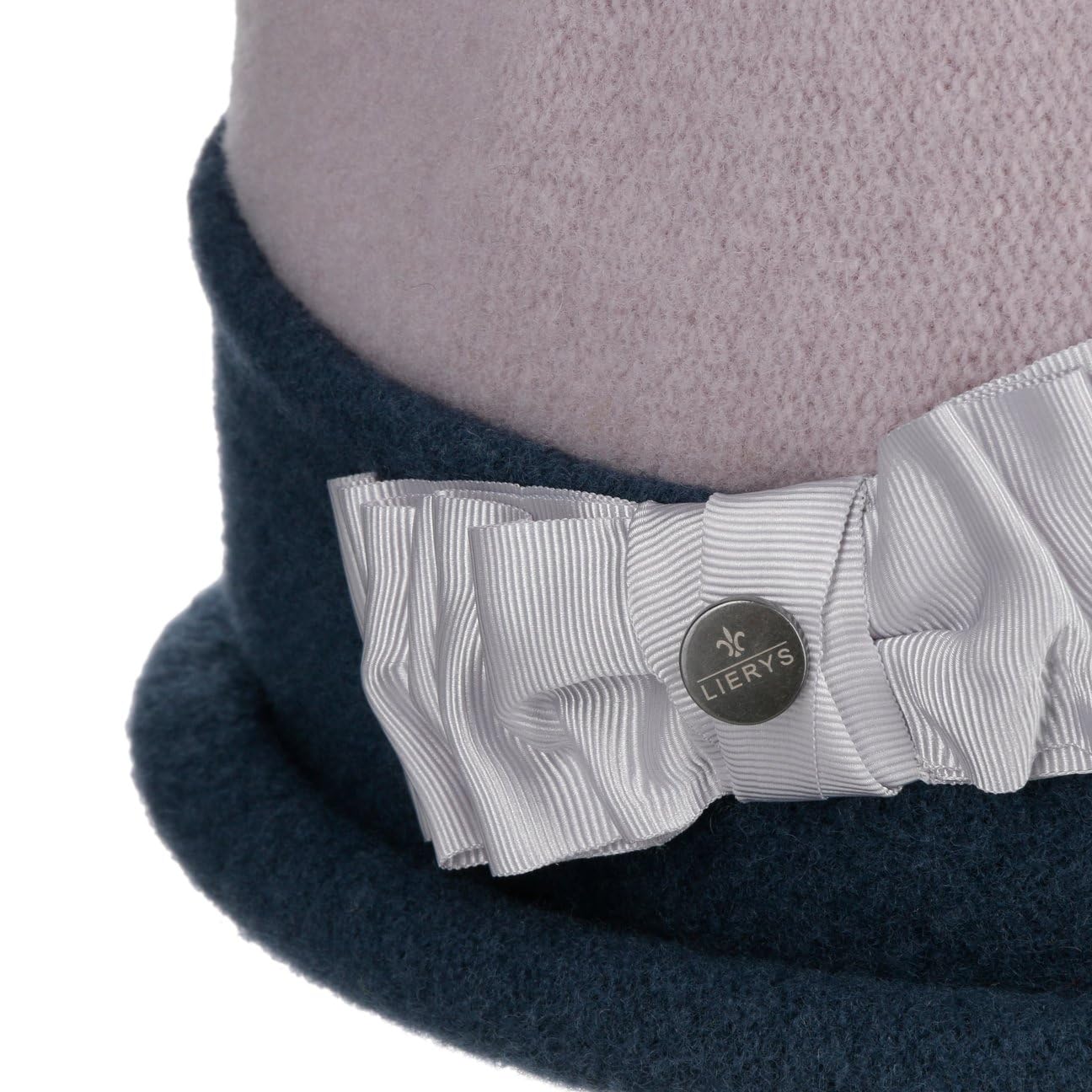 Lierys SOMBREROSHOP Oretka Toque Gorro Cloche de Lana hervida Hecho en UE Mujer Otono Invierno