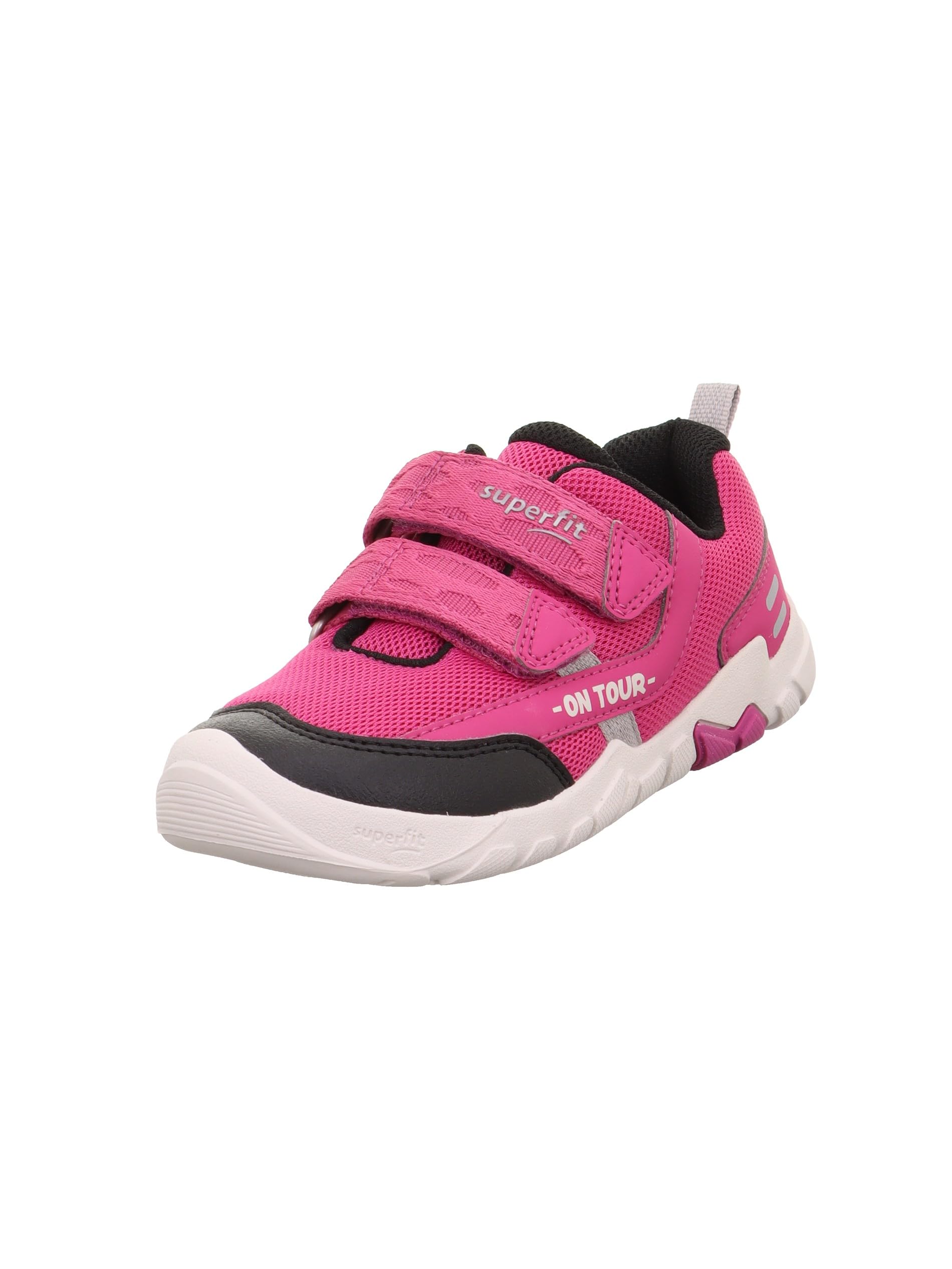 Superfit Trace Trainers, Pink/Black 5500, 30 EU