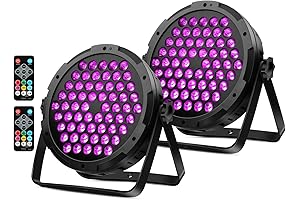 Premium 60-LED Par Can Lights, Stage Lighting Upgrades for Enhanced Events