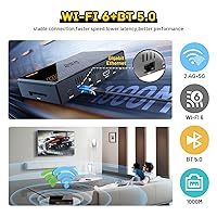 Vista 7 de Kinhank Super Console X5 PRO Retro Gaming Console with 16000+Games,Android 12.0 OS,Emulator System,8K UHD Output,WI-FI 6,BT 5.0,SATA 3.1,AV1,Rock