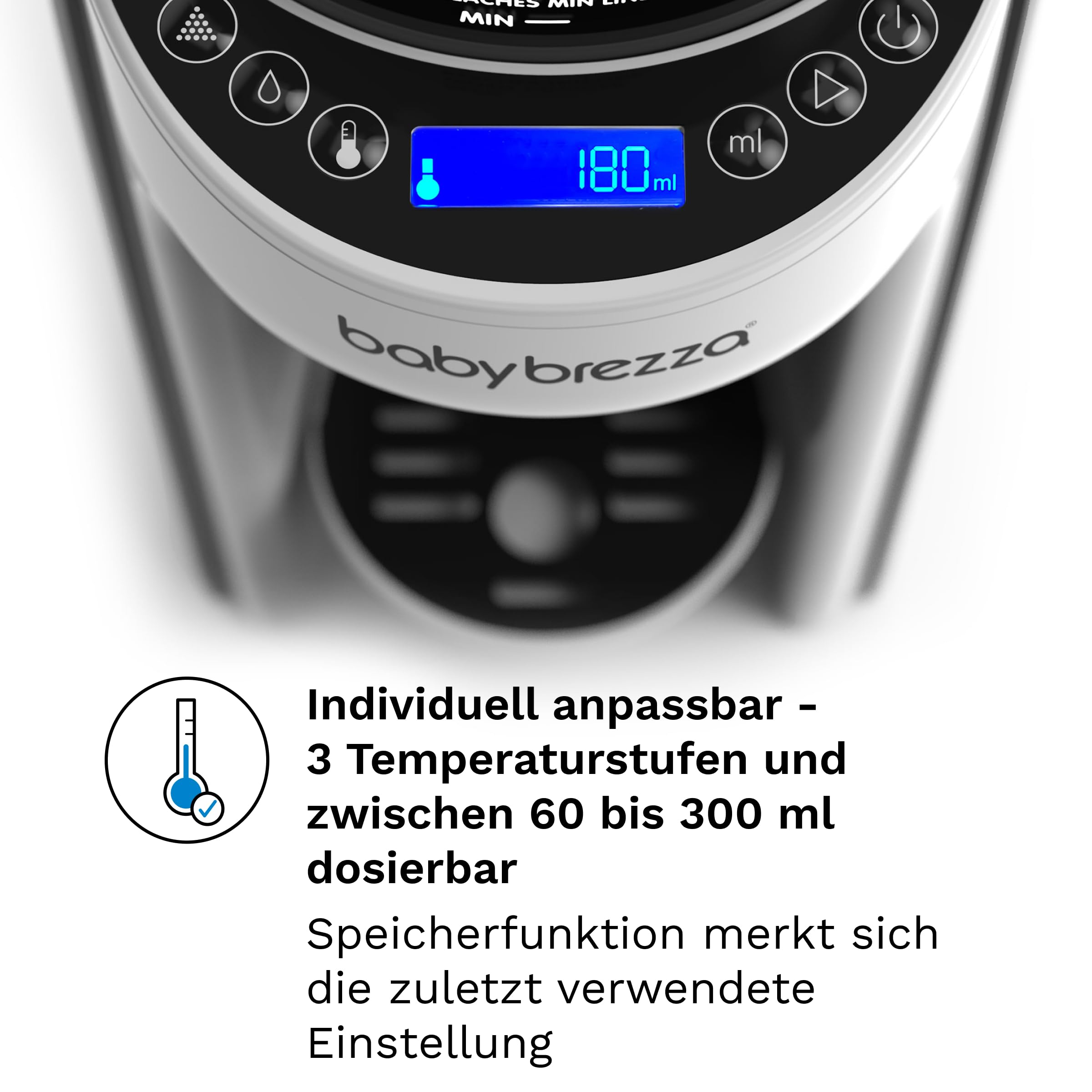 Baby Brezza Formula Pro Advanced & Sterilizer Dryer Bundle Set | Mischt Milchpulver & Wasser automatisch, sterilisiert & trocknet Flaschen, Schnuller & Zubehör – Komplett-Bundle