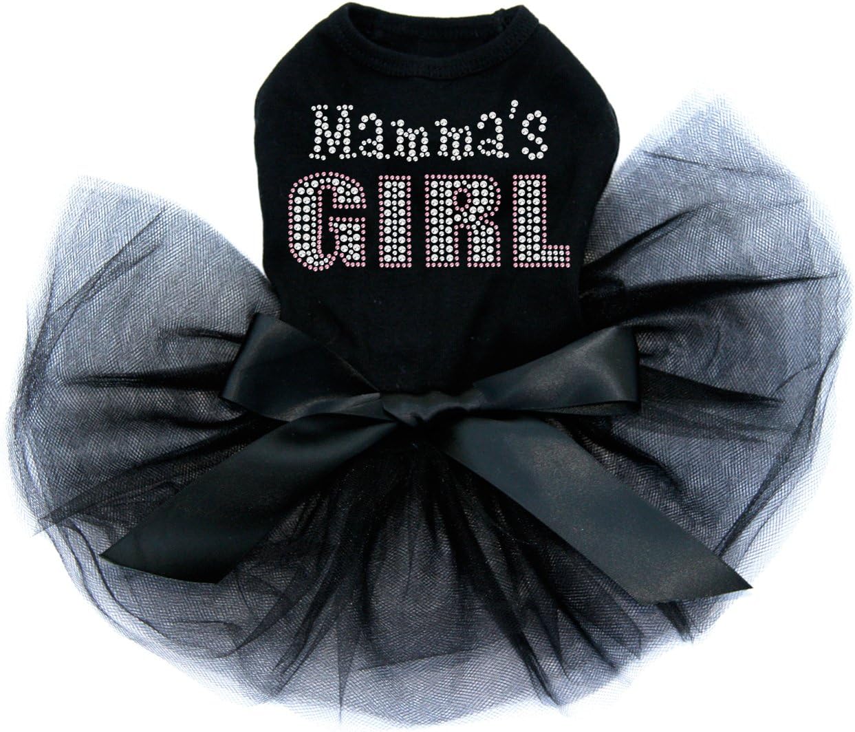 Mama's Girl - Dog Tutu Dress, S Black