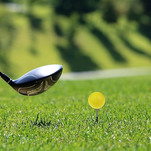 Miniatura 5 de LAZTIC Pelotas de práctica de golf de espuma, paquete de 16 o 54 pelotas de golf suaves, de vuelo limitado, perfectas para práctica de swing en