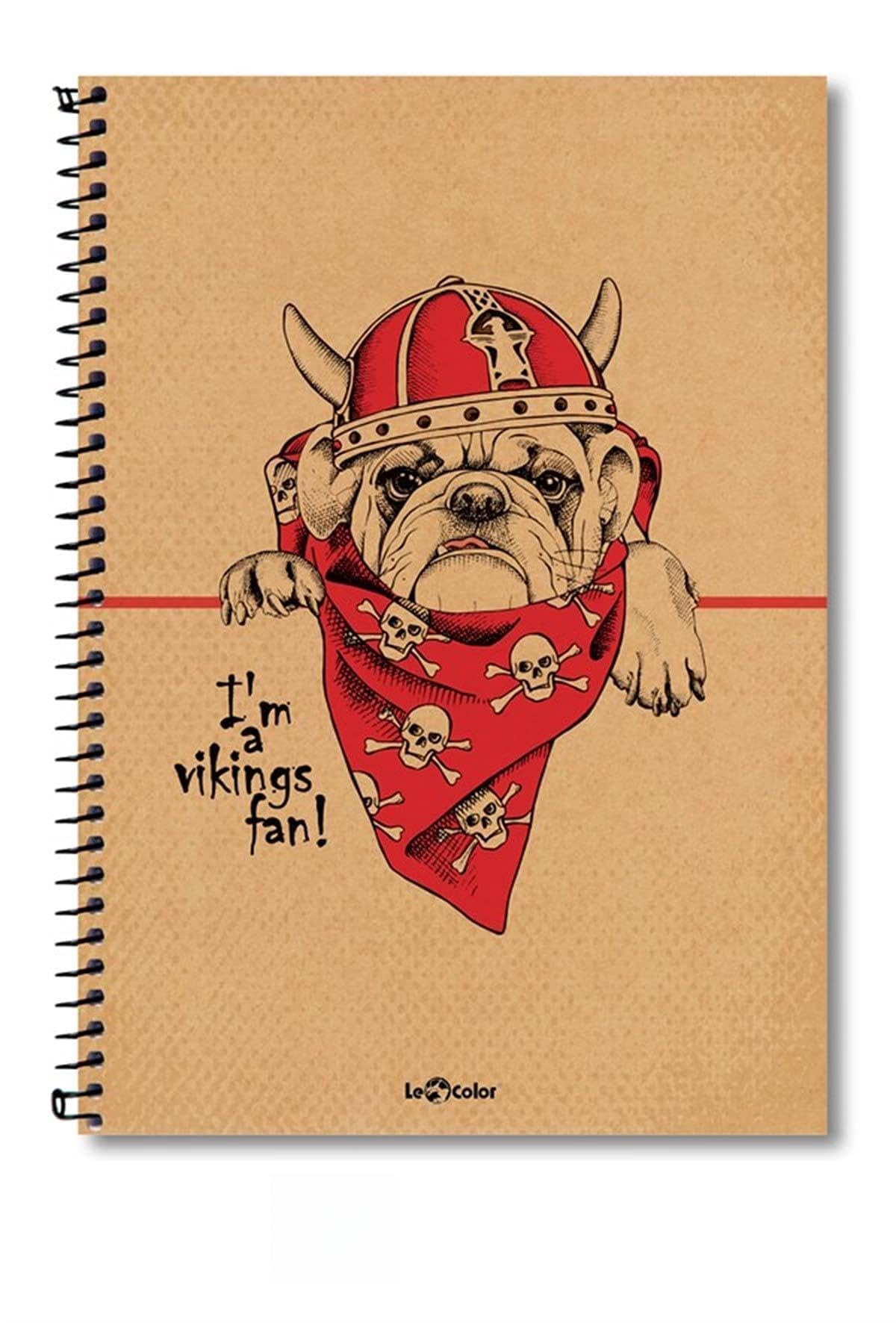 Le Color A4 Defter Düz 200 syf Köpek Eco
