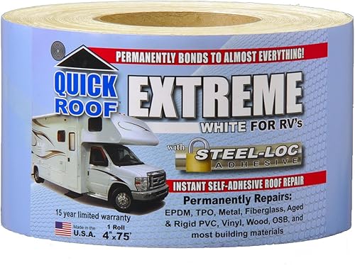 COFAIR PROD Cofair UBE475 Quick Roof Extreme White 4" x 75'