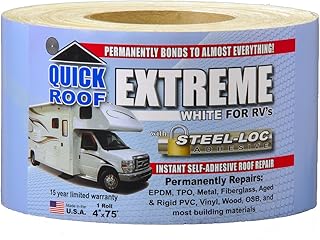 Cofair UBE475 Quick Roof Extreme White 4" x 75'