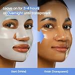 BIODANCE Hydro Cera-nol Masque Deep Real, Masque Hydrogel, Apaisant, Hydratant, Nutritif, Soins de la peau Coréen, 34 g x 4 PiecesBIODANCE Masque Hydro Cera-nol Real Deep, Masque hydrogel, Apaisant, Hydratant, Nutritif, Soins de la peau coréens, 34 g x 4ea