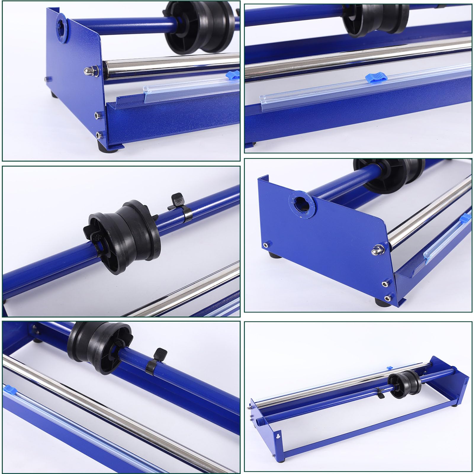 Stretchfolienspender mit Cutter - Manuelle Verpackungsmaschine für Industrieverpackungen und Heimgebrauch