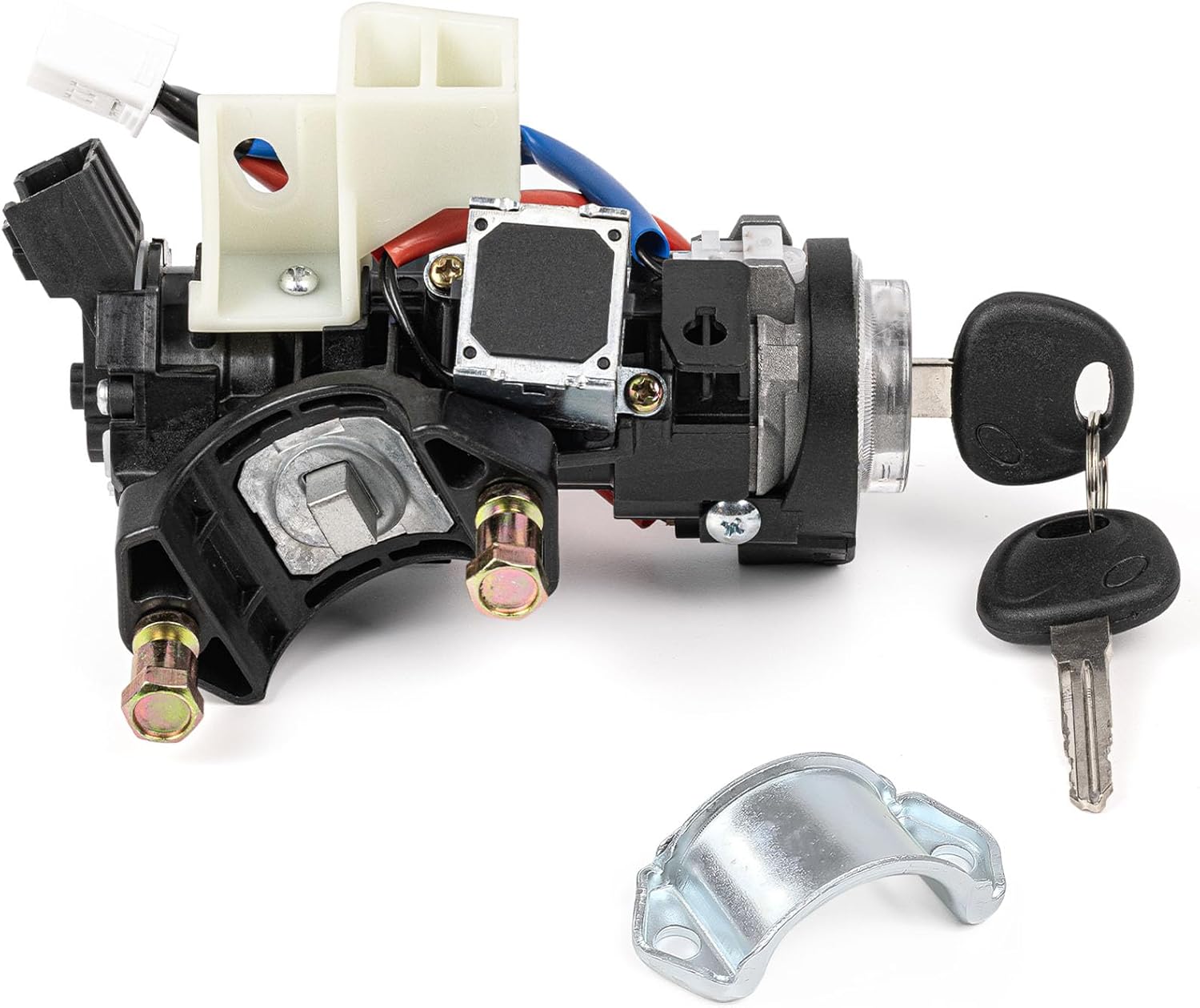 81900-3XF00 Ignition Lock Switch Assembly with Keys Fit for Hyundai Elantra 2011-2016 Ignition Lock Cylinder with Housing Replace# 81910-3XA00, 81910-3X130, 81910-3X110, 81970-3XA00