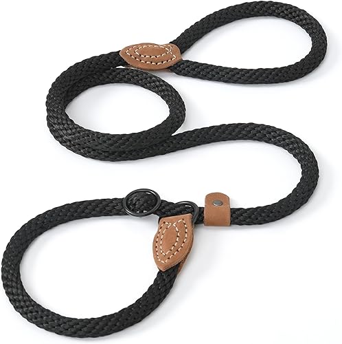 Mile High Life Correas antideslizantes para perros  Correa de entrenamiento resistente para perros  Correas antideslizantes de 6 pies con punta de