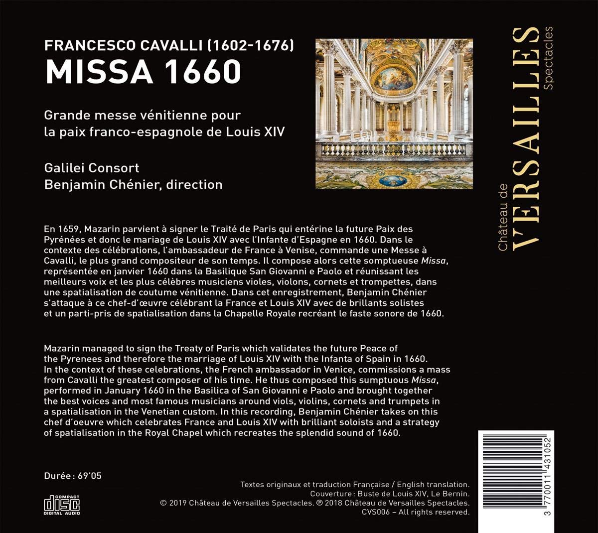 Cavalli: Missa 1660