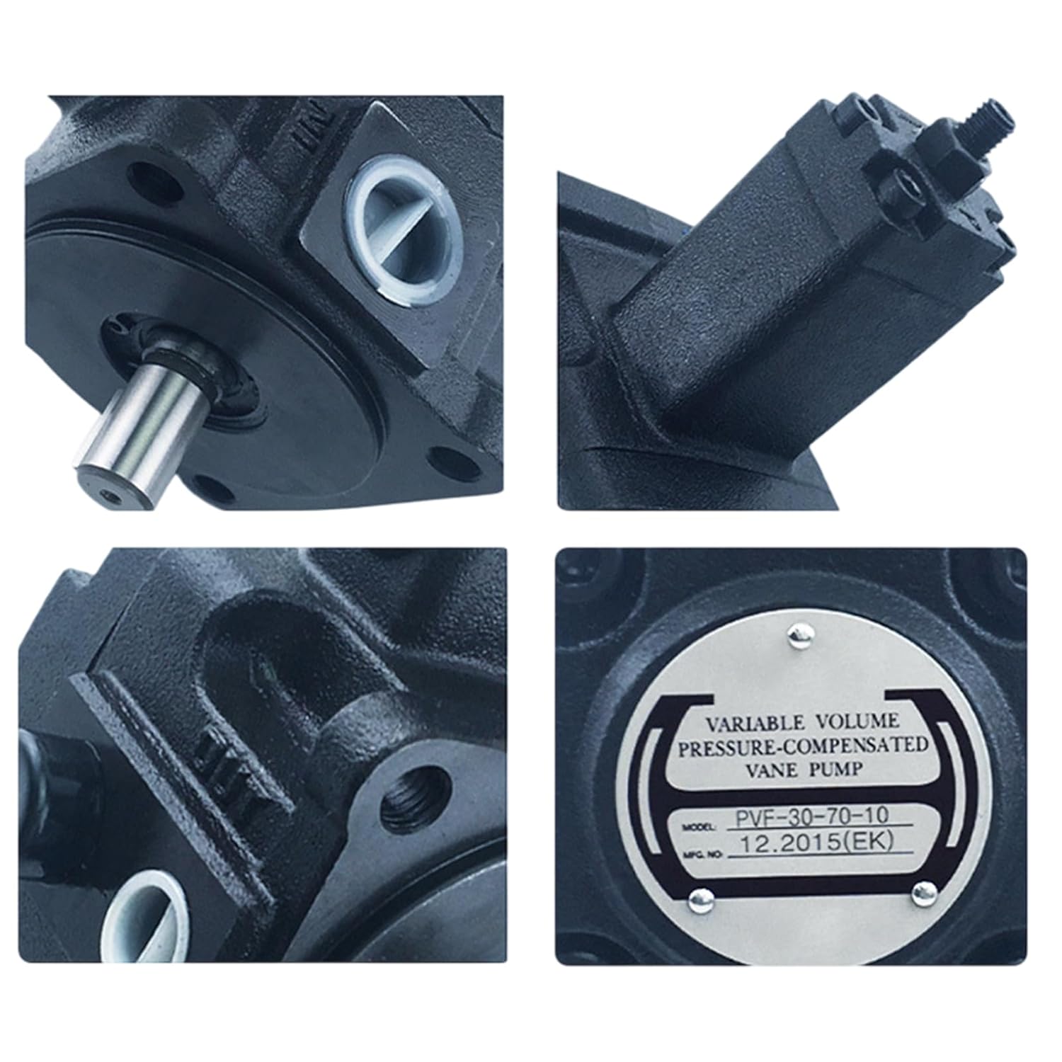 PVF Hydraulic Vane Pump PVF-20-55-10 Industrial Hydraulic Oil Pump for Hydraulic Systems Machinery Equipment