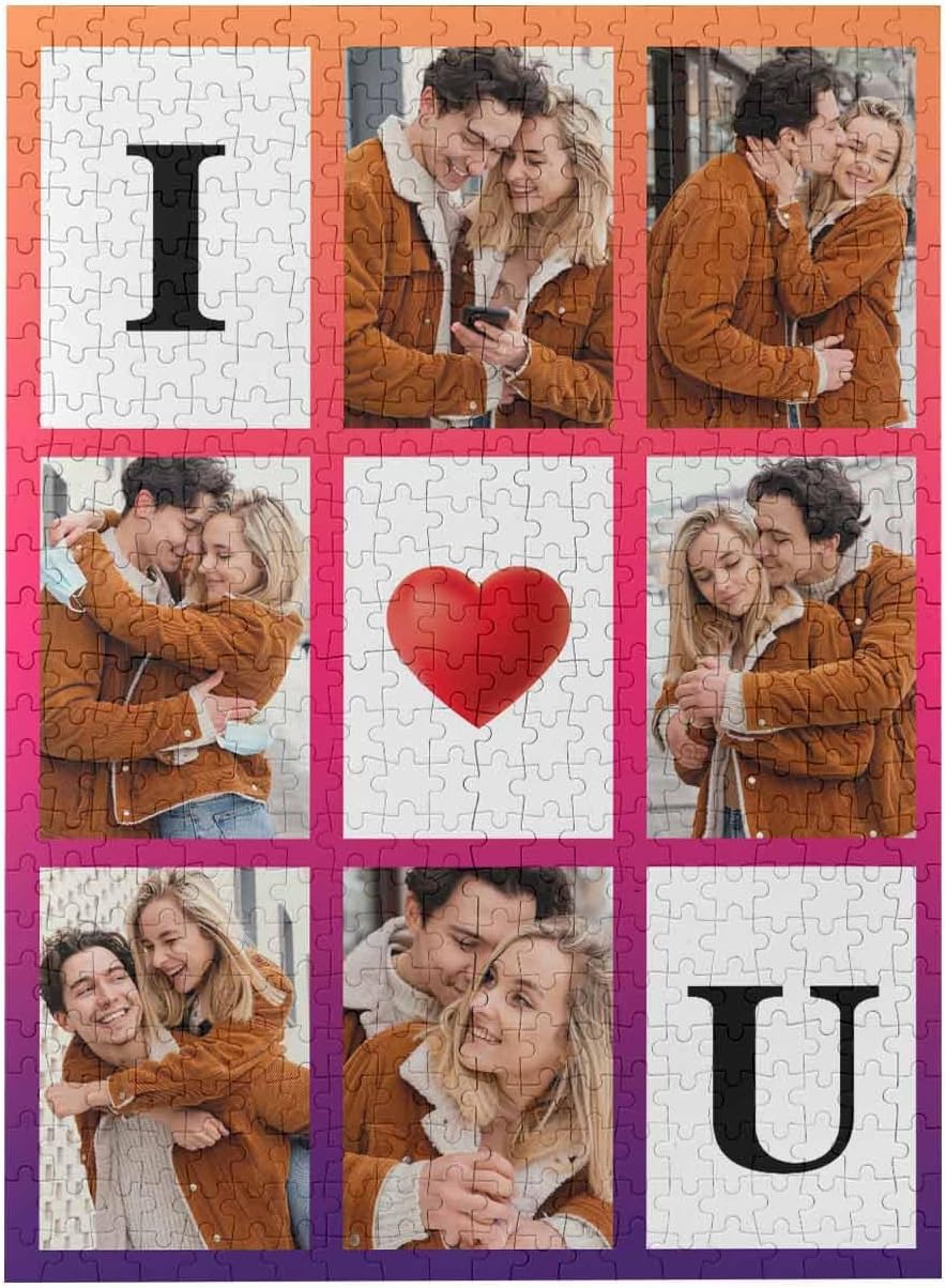 Custom Puzzles from Photos, Personalized Wooden Jigsaw