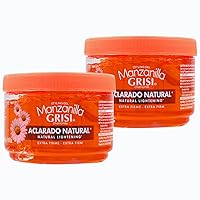 Vista 1 de Grisi Gel de Manzanilla, Gel de Manzanilla para ayudarte a mantener tu peinado todo el día, Aclara Naturalmente, Sin Alcohol. No deja residuos, 400