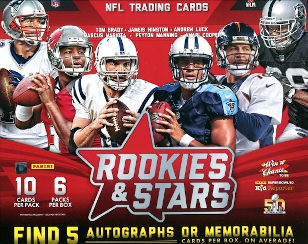 2015 Panini Rookies & Stars NFL Football box (6 pk)