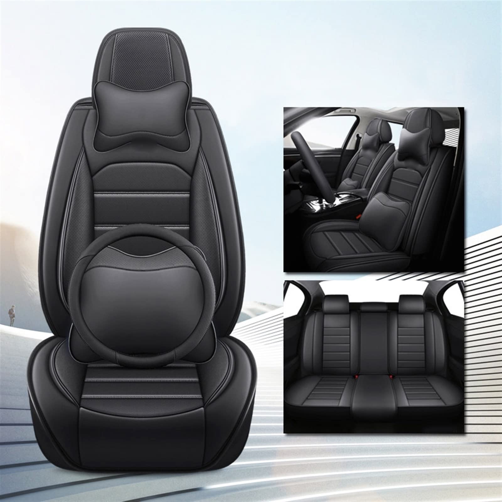 JTWMTY Car Seat Cushion Driver Home Chair For Kia Sportage 2022 Stinger Stonic Spectra Niro Rio X Line Picanto protectors