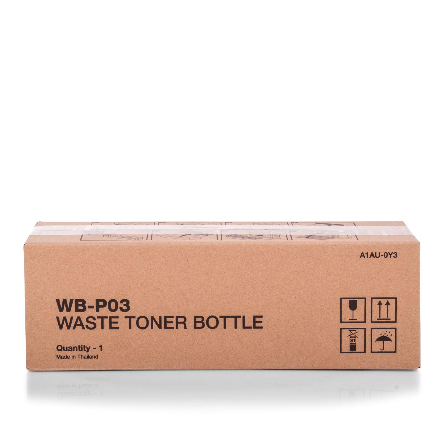 Waste toner box Original Konica Minolta 1x No Color A1AU0Y1 / WB-P03 for Konica-Minolta Bizhub C 25