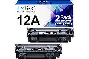 Compatible HP 12A Q2612A High Yield Black Toner Cartridge for Laserjet Printers