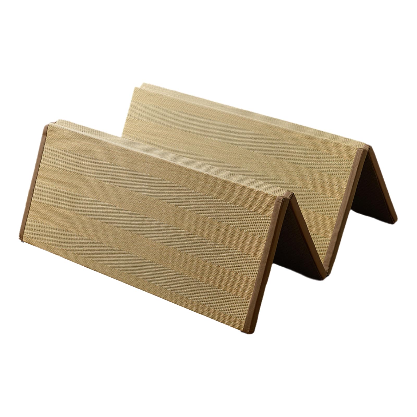 Tatami Mat, colchón japonés plegable con respaldo antideslizante, diseño transpirable, fácil de limpiar, ideal para sala de estar, dormitorio, meditación, yoga y sala de té