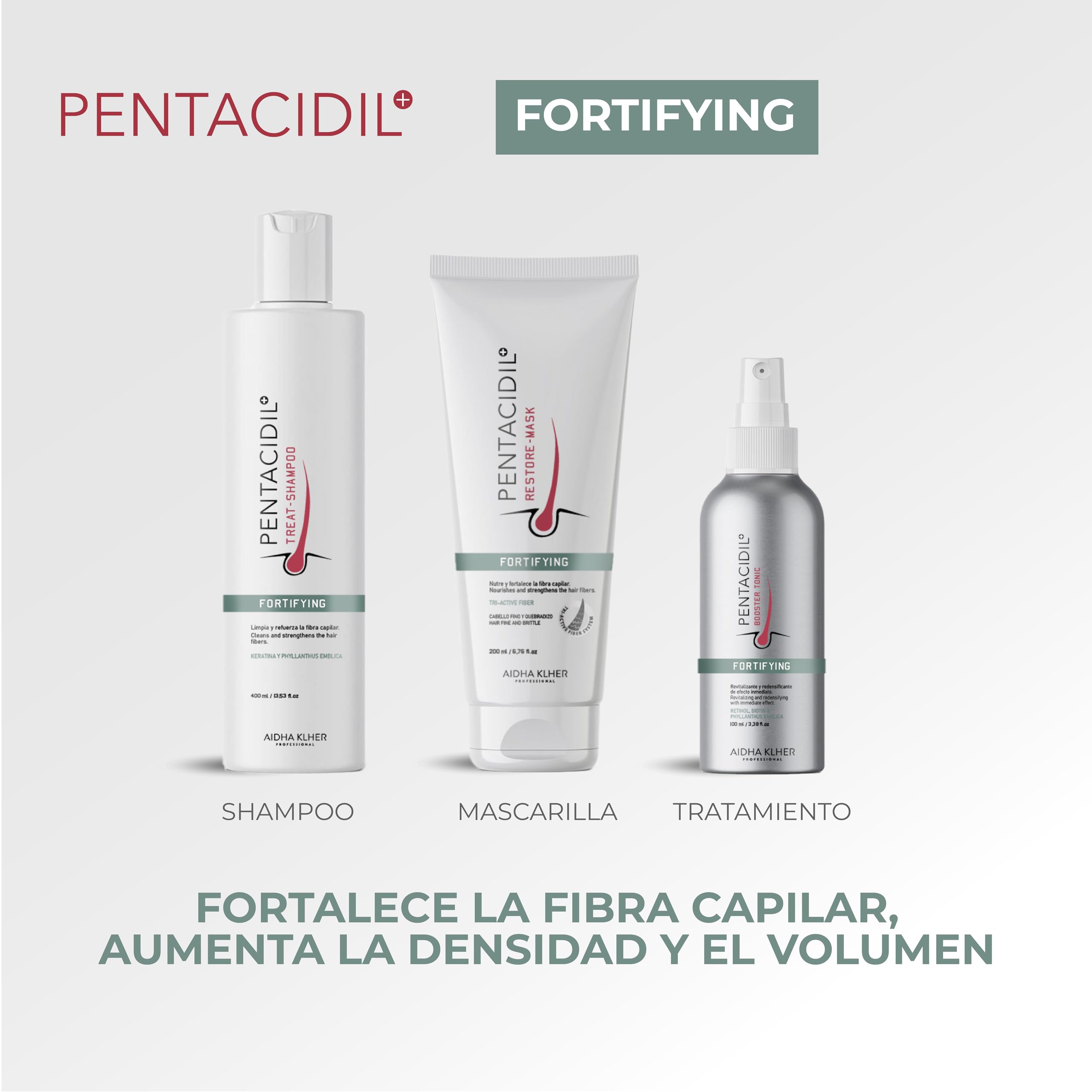 Pentacidil Fortifying Treatment (100 ml) – Tratamiento en formato tónico para fortalecer la fibra capilar frágil y debilitada