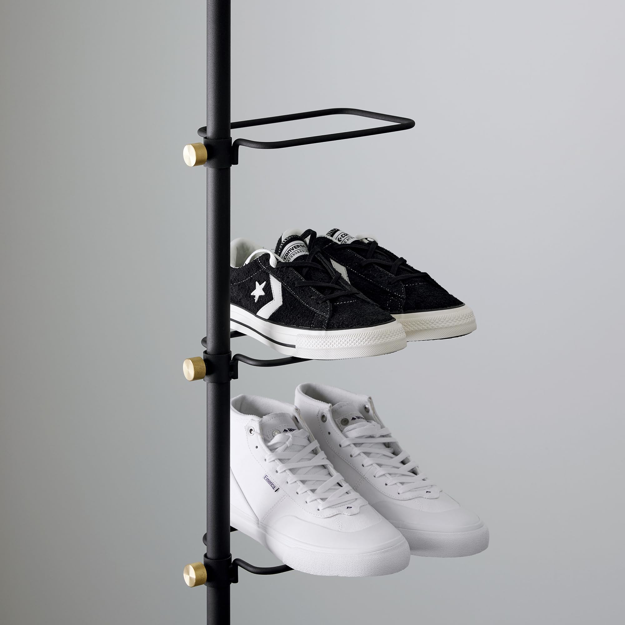 Amazon｜DRAW A LINE オープンシューズラック6足SET White テンション