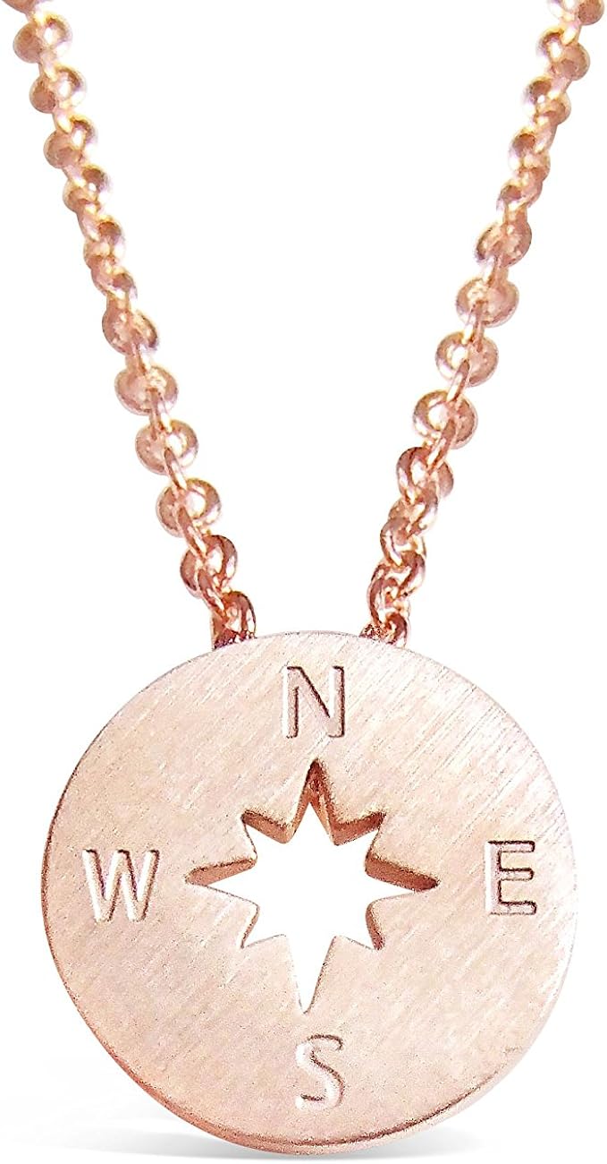 Amazon.com: Rosa Vila Compass Necklace 