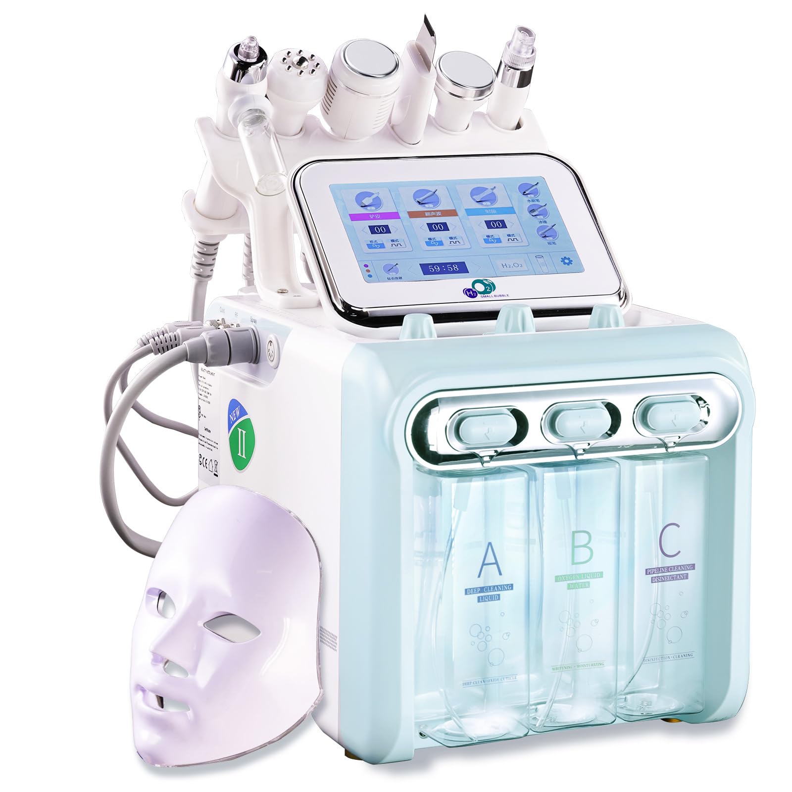 HYCARE HYDROGEN 美容器 Amazon.com: Hydrogen Oxygen Facial Beauty Skin Machine