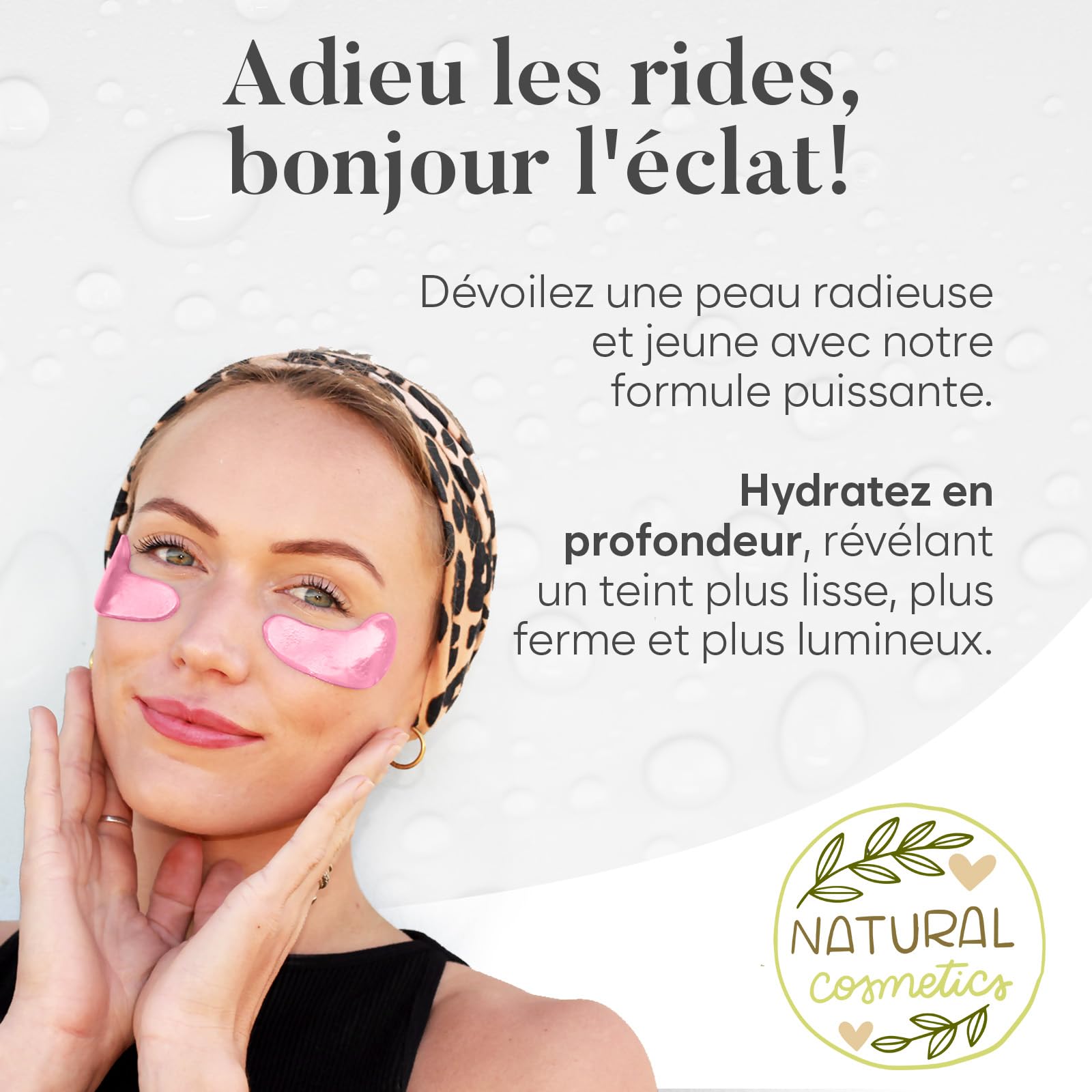 BLOOMORA Patch Yeux Anti Cernes (30 paires), Masque Yeux avec Niacinamide et Acide Hyaluronique, Patch Anti Cernes et Poches - Mix 30 pcs