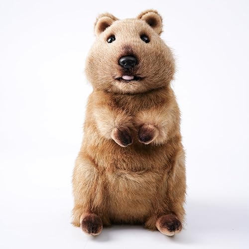 Miniatura 2 de Lindo juguete de peluche Quokka, peluche de animal australiano, muñeca Quokka de peluche, 10 pulgadas
