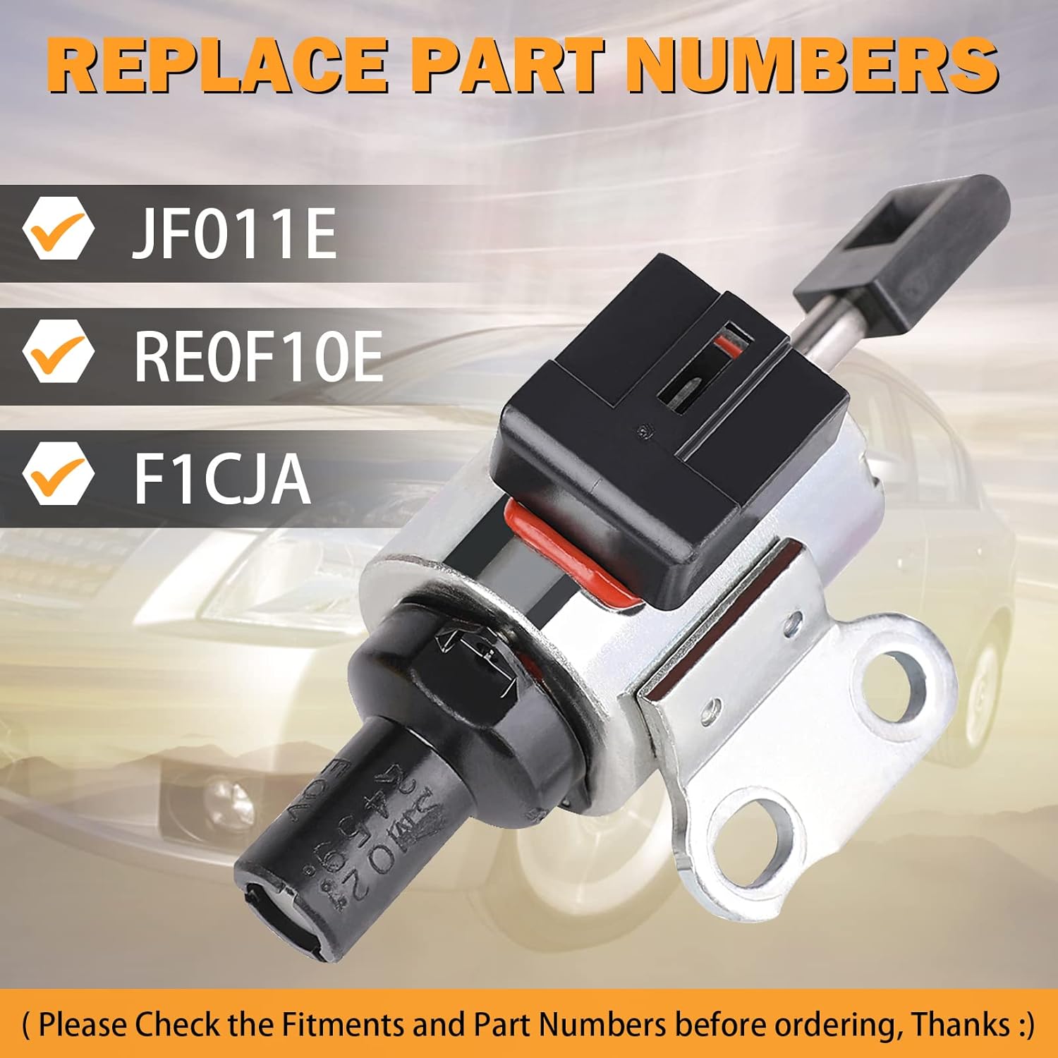 JF011E RE0F10E F1CJA CVT Transmission Step Motor Stepper Motor for Nissan Altima Rogue 2.5L 2009-2012, Nissan Sentra 2.0L 2.5L 2007-2012, Dodge Caliber 2.0L 2007-2012 Valve Body Parts