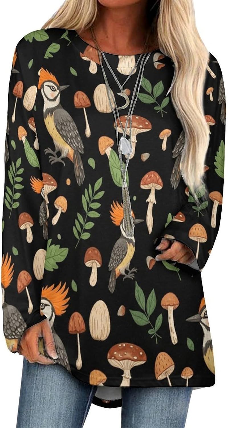 Women's Raglan Long Sleeve T-Shirt Casual Crewneck Blouse, Soft Basic Long Top