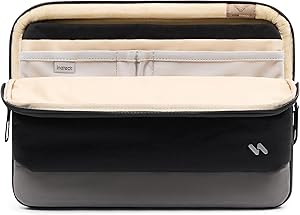 Inateck Laptop Sleeve 360° Protection Case Large Capacity Compatible with 13 Inch MacBook Air M5/M4/M3/M2/M1 2026-2018 A34…