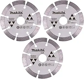Makita Disco Diamantado 105 Mm P/Mármore E Granito 3 Peças