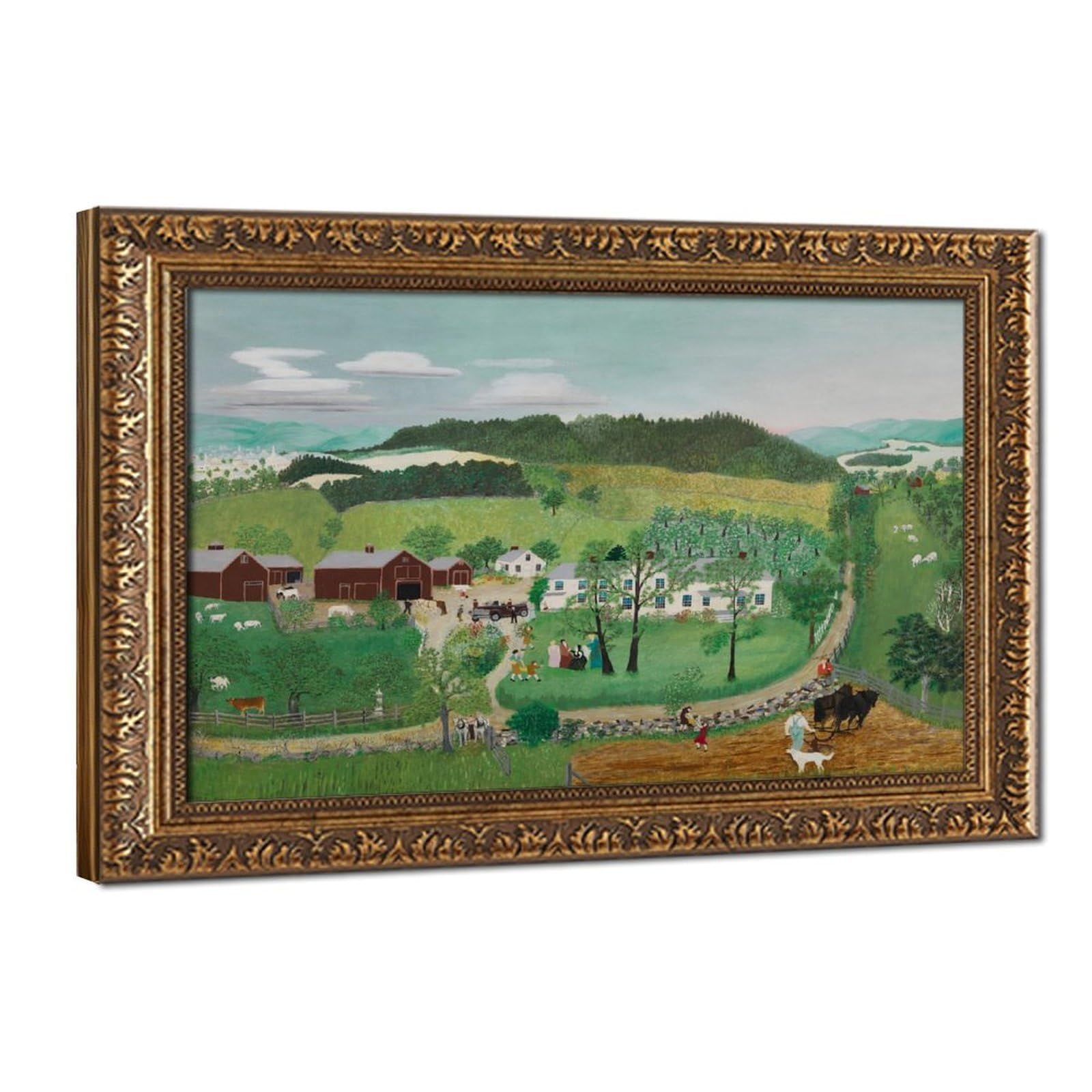 Impression sur toile Grandma Moses déco murale sans effort - 8