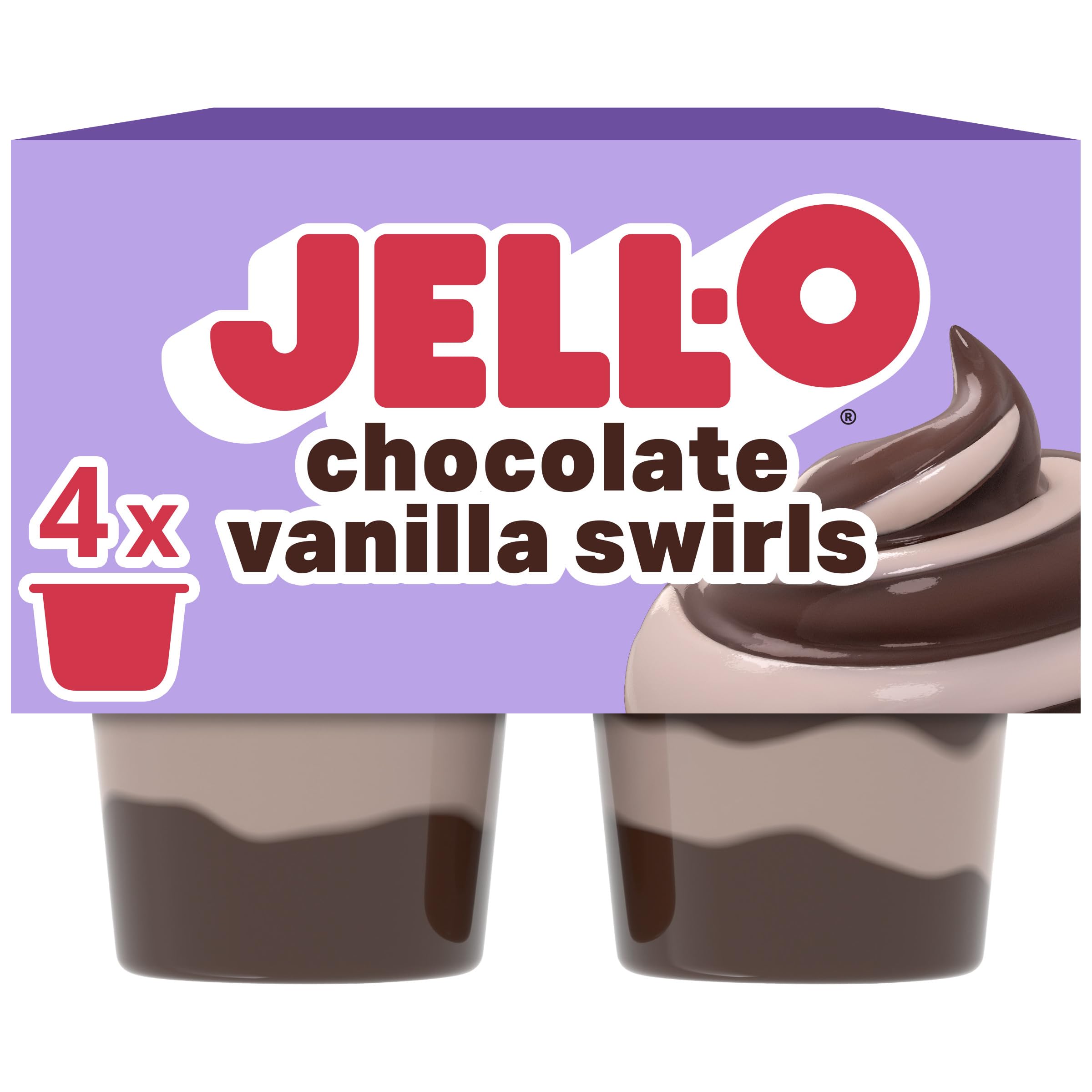 邦楽 pudding Amazon.com: Jell-O Pudding Snack Cups, 4 ct, Original Chocolate