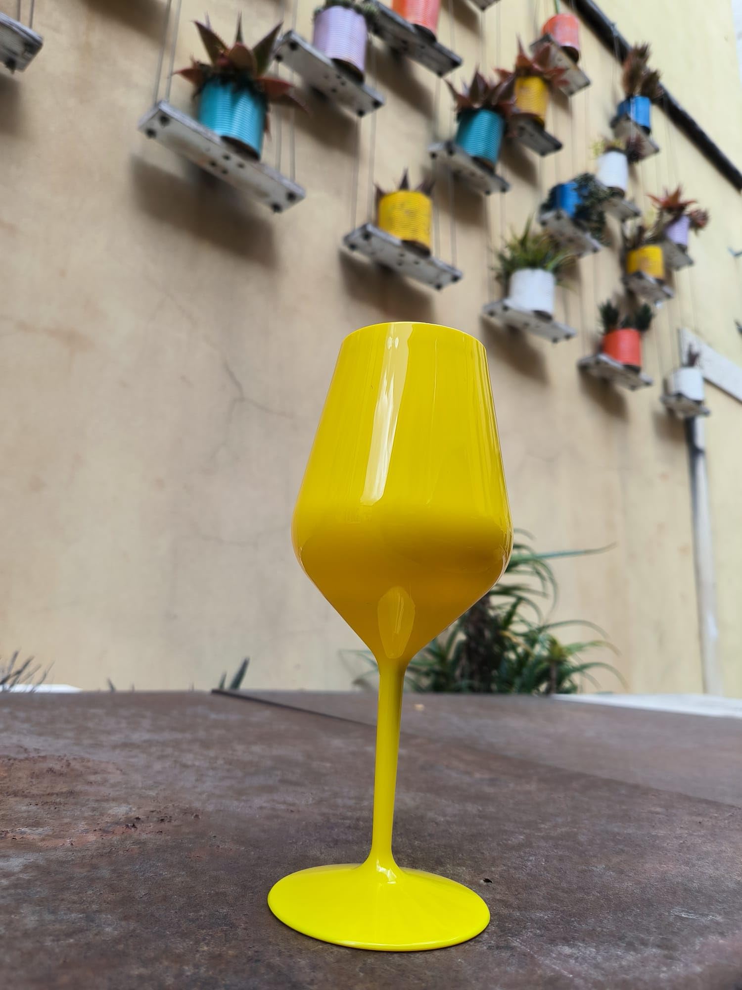 R.G. Service Set 8 o 10 Calici infrangibili colorati - Bicchieri per cocktail e Vino da Barca, Giardino, Piscina, Terrazzo - Calici colorati - Set bicchieri in Plastica perfetta idea regalo per amici.