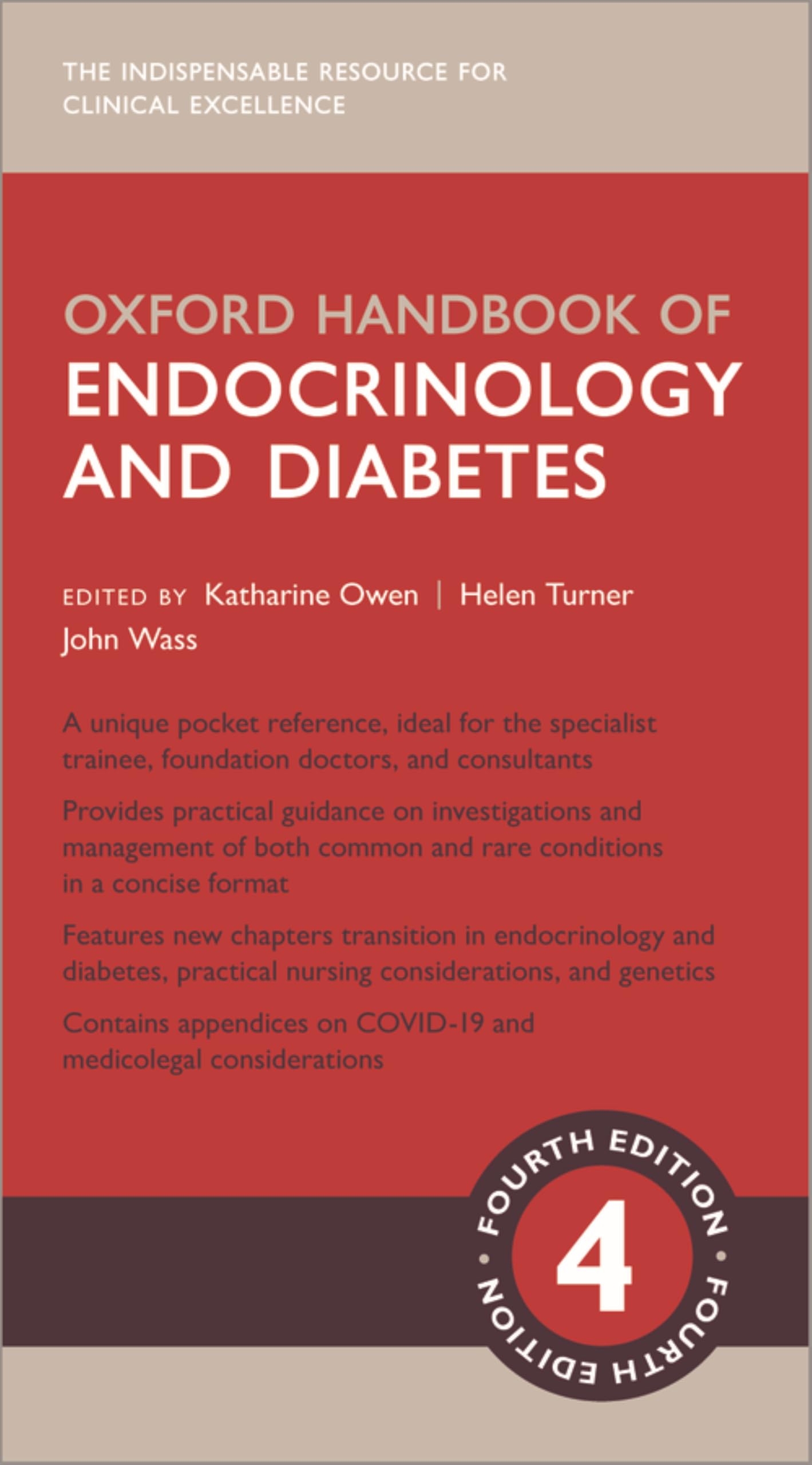 Oxford Handbook of Endocrinology and Diabetes (Oxford Medical Handbooks)