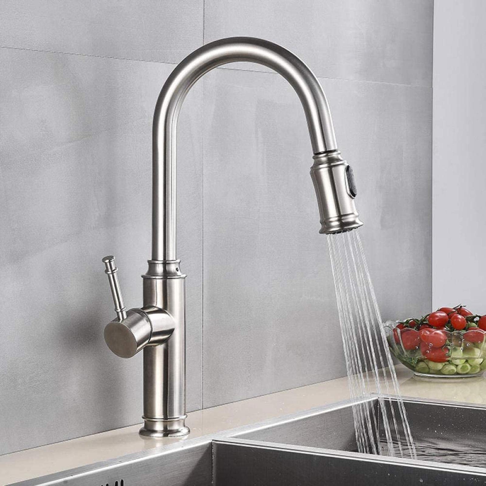 Robinet de cuisine à capteur tactile pour simplifier vos recettes quotidiennes