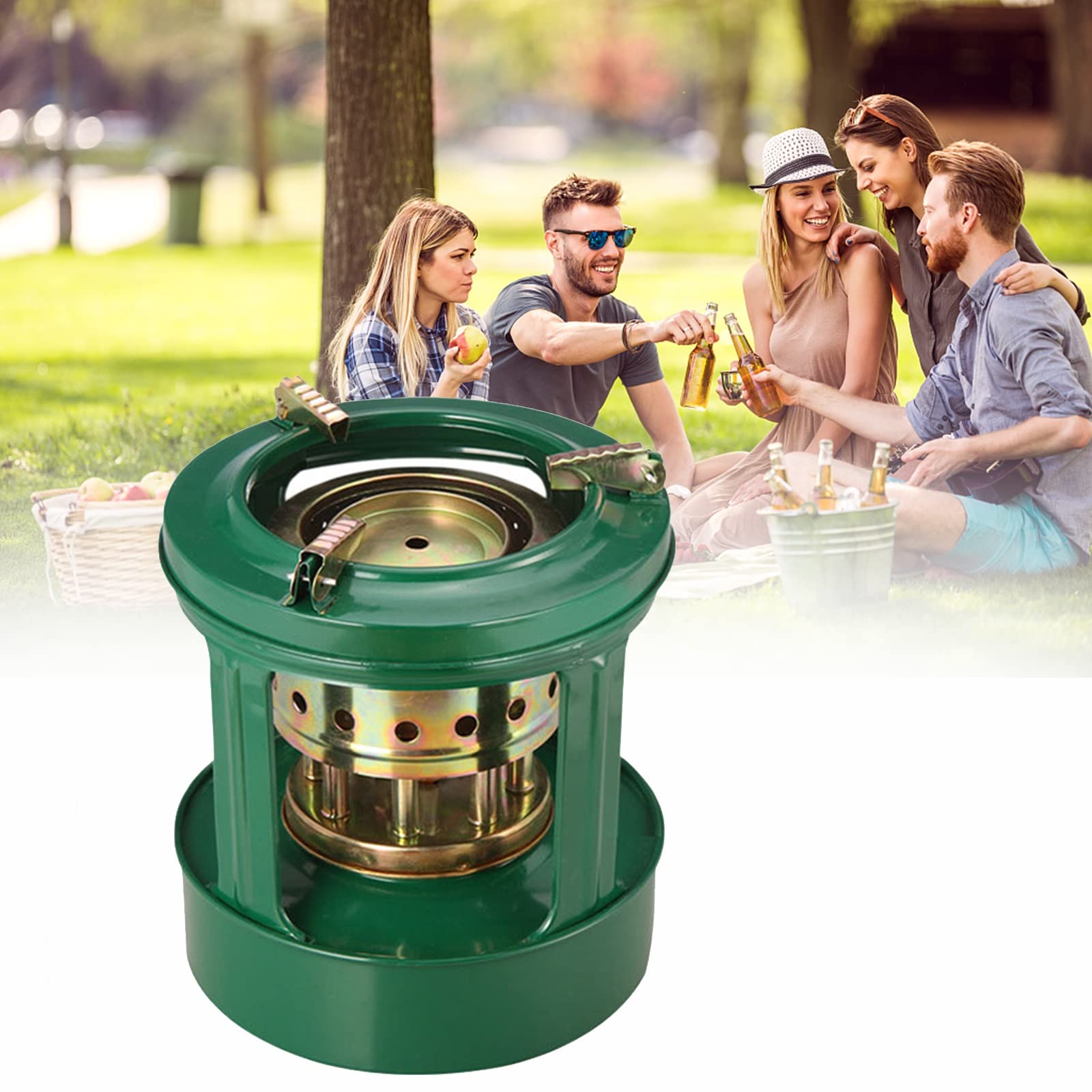 Mini Kerosene Stove Burner, 8 Wicks Camping Stove Universal Handy, Outdoor  Cooking Camping Hiking Heater Cookers, for 2-3 People, Diesel Alcohol Stove  : Amazon.co.uk: Sports u0026 Outdoors
