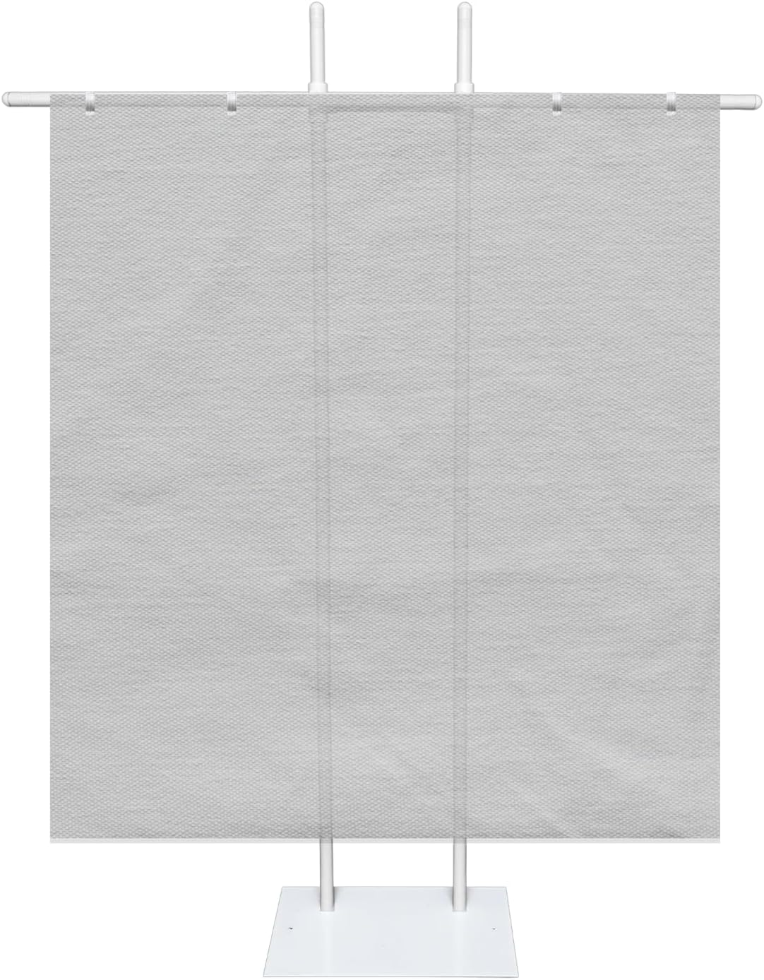 Beyeutao Tapestry Hanger with Base Adjustable T-Shape Tapestry Hanging Rod Stand 16-86" White Tapestries Hanging Telescopic Rod Rug Hangers for Apartment Dorm Living Room Bedroom