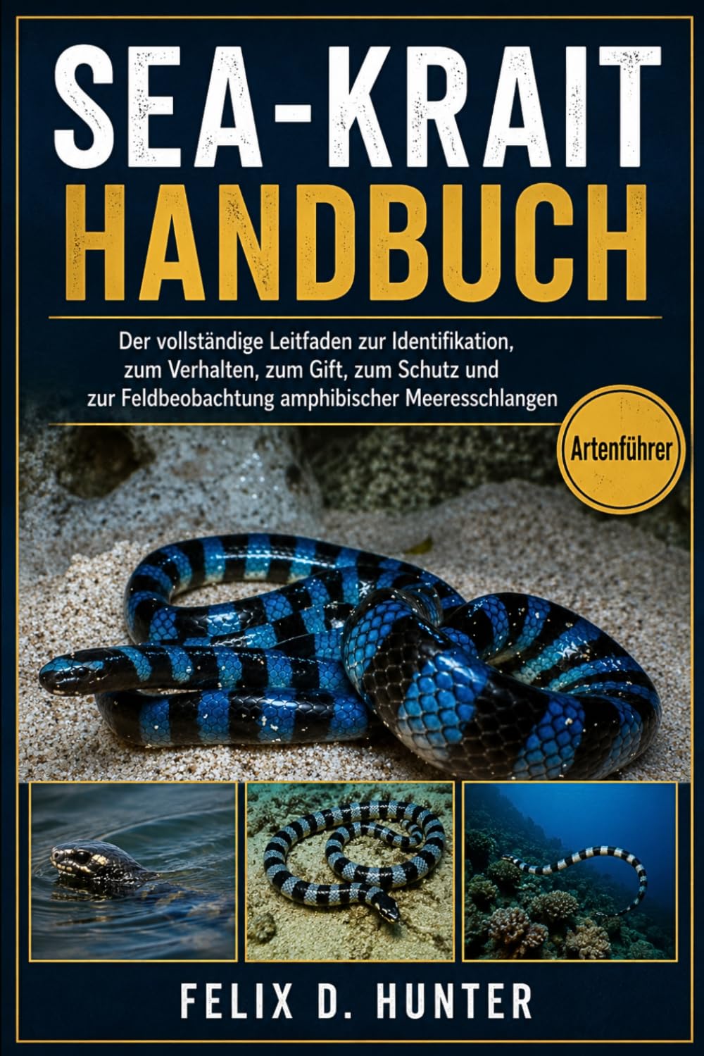 SEA-KRAIT-HANDBUCH: Der vollständige Leitfaden zur Identifikation, zum Verhalten, zum Gift, zum Schutz und zur Feldbeobachtung amphibischer Meeresschlangen