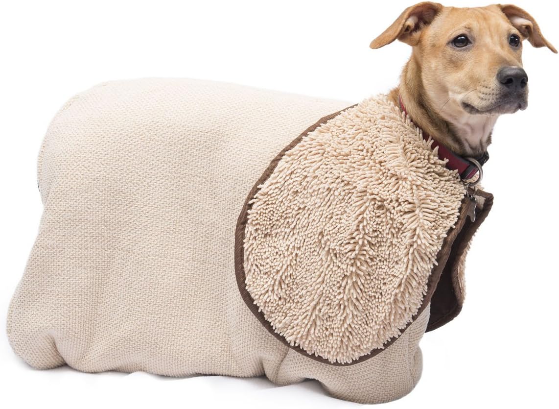 Dog Gone Smart Zip n' Dri, Small, Khaki