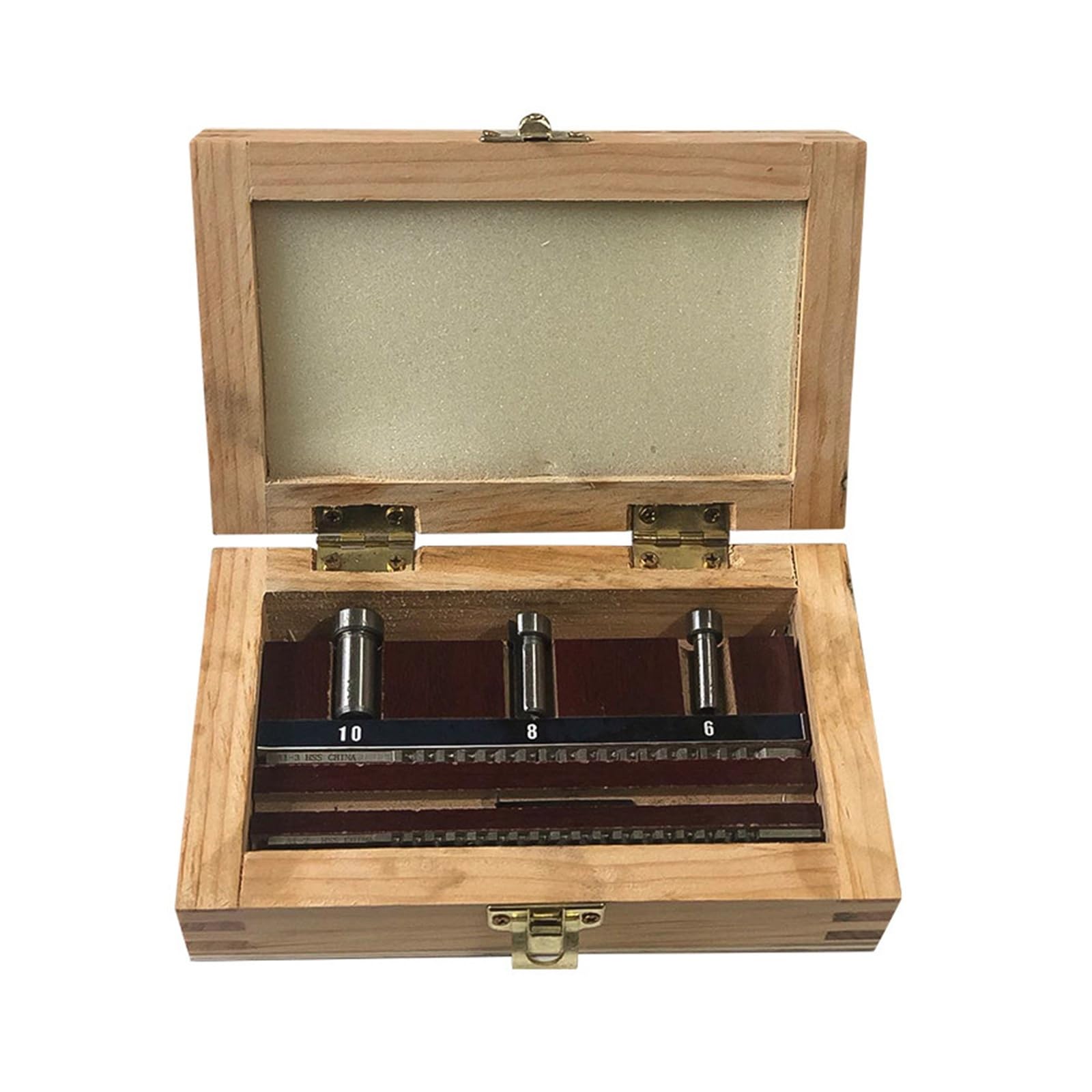 Juego de 6 Brocas de Acero de Alta Velocidad para chaveteros, Herramienta de Corte métrica para máquinas CNC, Ideal para Trabajos de metalurgia y torneado.