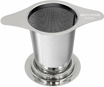 Tea Infuser for Loose Tea, 304 Stainless Steel Tea Strainer, Food-Grade Stainless Steel, Extended Handles