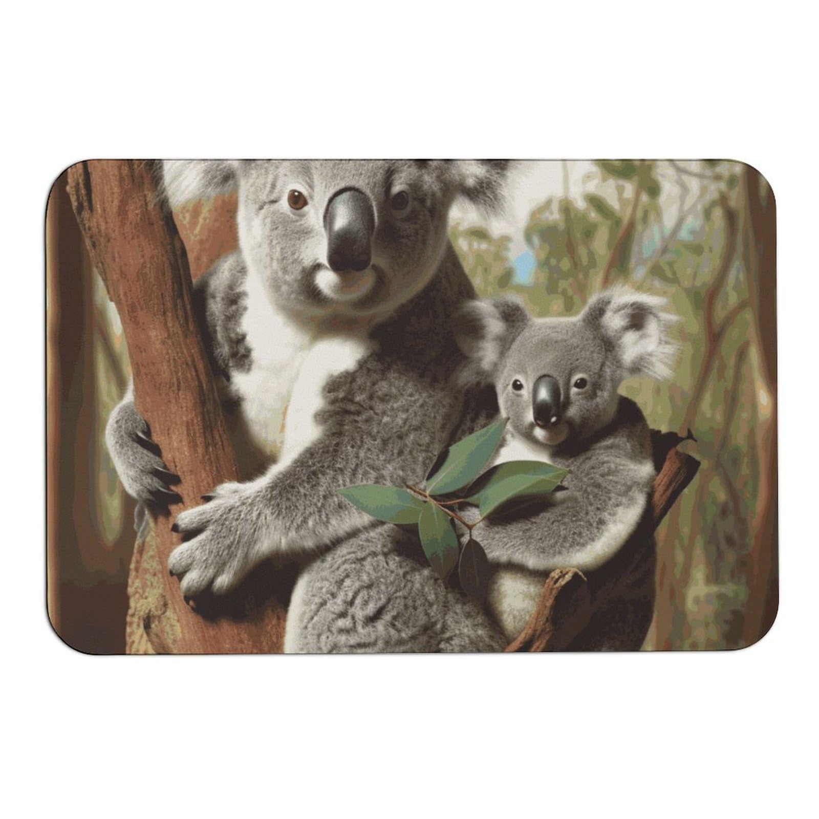 Tapis de sol antidérapant koala : stoppez l'eau et les glissades