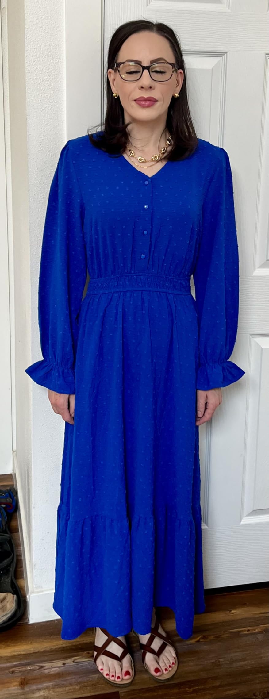 PRETTYGARDEN 2025 Maxi Dress