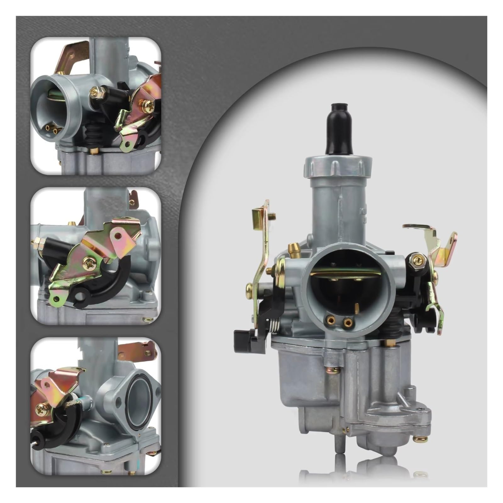 Kompatibel Mit Txm155 Für Atc200x Für Akt150 175–250Cc Pz27 Motorräder Beschleunigerpumpe Vergaser ATV Dirt Bike Motor